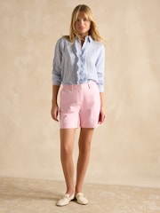 Raya azul - Camisa 100% lino Selene de Joules - Imagen 5 de 7