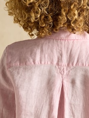 Rosa - Camisa 100% lino Selene de Joules - Imagen 5 de 7