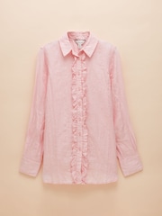 Rosa - Camisa 100% lino Selene de Joules - Imagen 7 de 7