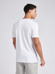 U.S. Polo Assn. White Mens Classic Fit Premium Graphic 100% Cotton T-Shirt - Image 2 of 8