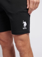 U.S. Polo Assn. Black Mens Classic Fit 100% Cotton Player 3 Sweat Shorts - Image 5 of 8