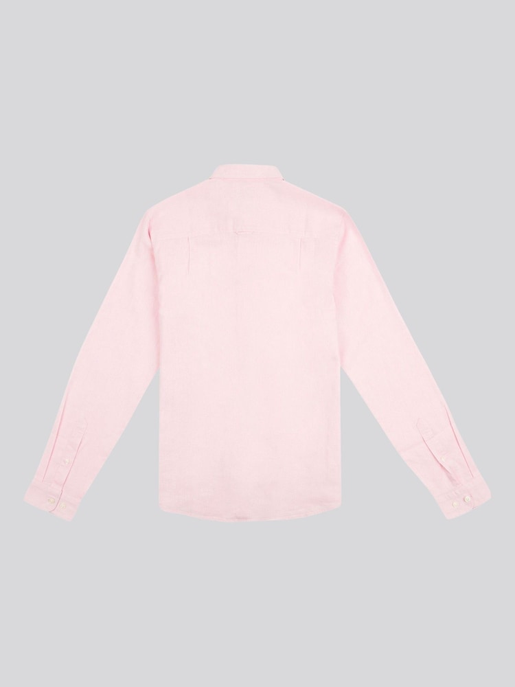 Рожевий - U.S. Polo Assn. льон Blend Mens сорочки - Image 6 of 8