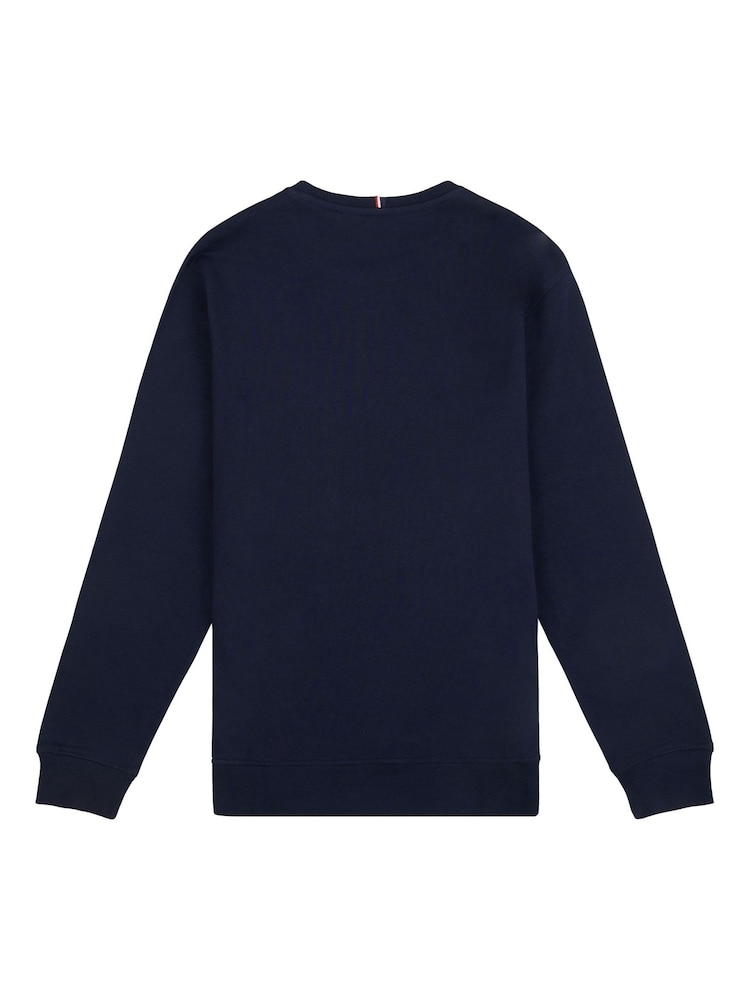 U.S. Polo Assn. Blue Classic Fit Mens Double Horsemen Sweatshirt - Image 6 of 7