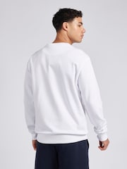 U.S. Polo Assn. White Classic Fit Mens Chest Graphic Sweatshirt - Image 2 of 8