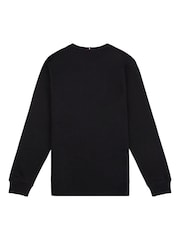 U.S. Polo Assn. Black Classic Fit Mens Double Horsemen Sweatshirt - Image 8 of 9