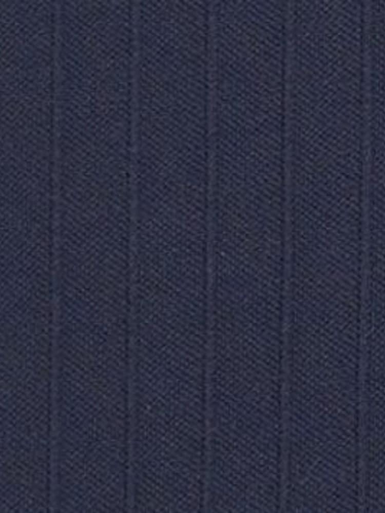 U.S. Polo Assn. Blue Mens Regular Fit Vertical Texture 100% Cotton Polo Shirt - Image 8 of 8