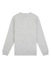 U.S. Polo Assn. Grey Classic Fit Mens Double Horsemen Sweatshirt - Image 7 of 8