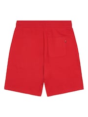 U.S. Polo Assn. Red Mens Classic Fit 100% Cotton Player 3 Sweat Shorts - Image 7 of 8
