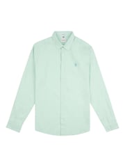 U.S. Polo Assn. Green Linen Blend Mens Shirt - Image 5 of 8