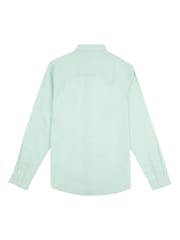 U.S. Polo Assn. Green Linen Blend Mens Shirt - Image 6 of 8