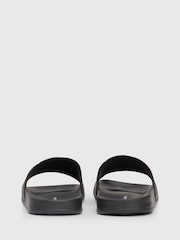 Calvin Klein Black Logo Pool Slides - Image 4 of 7