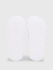 Calvin Klein White Logo Pool Slides - Image 6 of 7