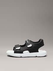 Calvin Klein Black Velcro Sandals - Image 6 of 7