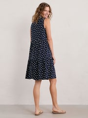 Seasalt Cornwall Blue Bodelva Dress - Image 3 of 6