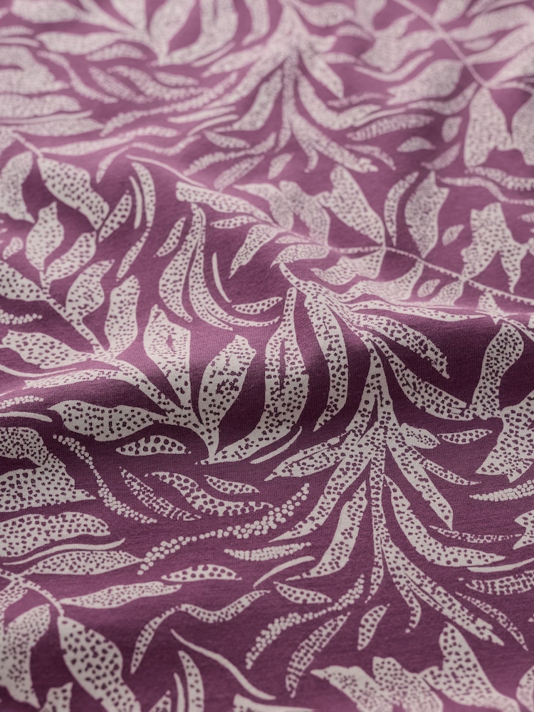 Seasalt Cornwall Purple Orchard Jersey Skirt - Image 5 of 5