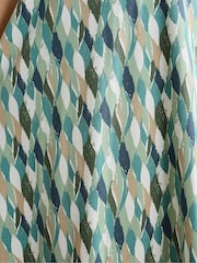 Seasalt Cornwall Green Rosa Sleeveless V-Neck Jersey Dress - Image 9 of 9
