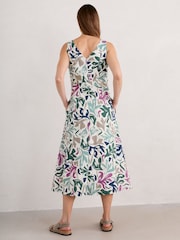 Seasalt Cornwall Black Multi Sky Beyond Dress - Image 3 of 6