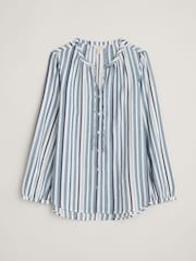 Seasalt Cornwall Blue Even Keel Shirt - Image 4 of 5