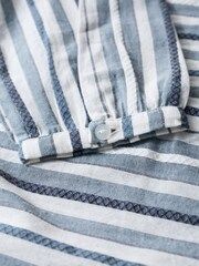 Seasalt Cornwall Blue Even Keel Shirt - Image 5 of 5