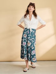 Seasalt Cornwall Blue Crellow Skirt - Image 1 of 5