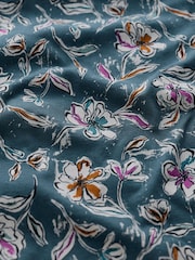 Seasalt Cornwall Blue Embrace 100% Cotton Short Sleeve Shirt - Image 5 of 5