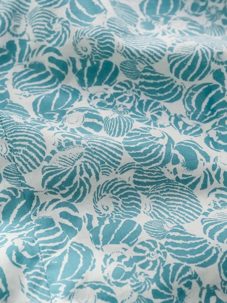 Seasalt Cornwall Green Rushmaker Short Sleeve Shirt - Image 5 of 5