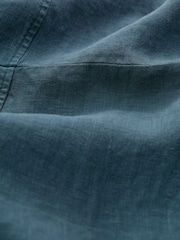Seasalt Cornwall Blue Tamsyn V-Neck Jersey Midi Dress - Image 4 of 4