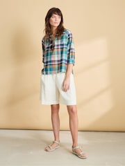 Seasalt Cornwall Multi Bryn Checked Blouses - Image 1 of 5