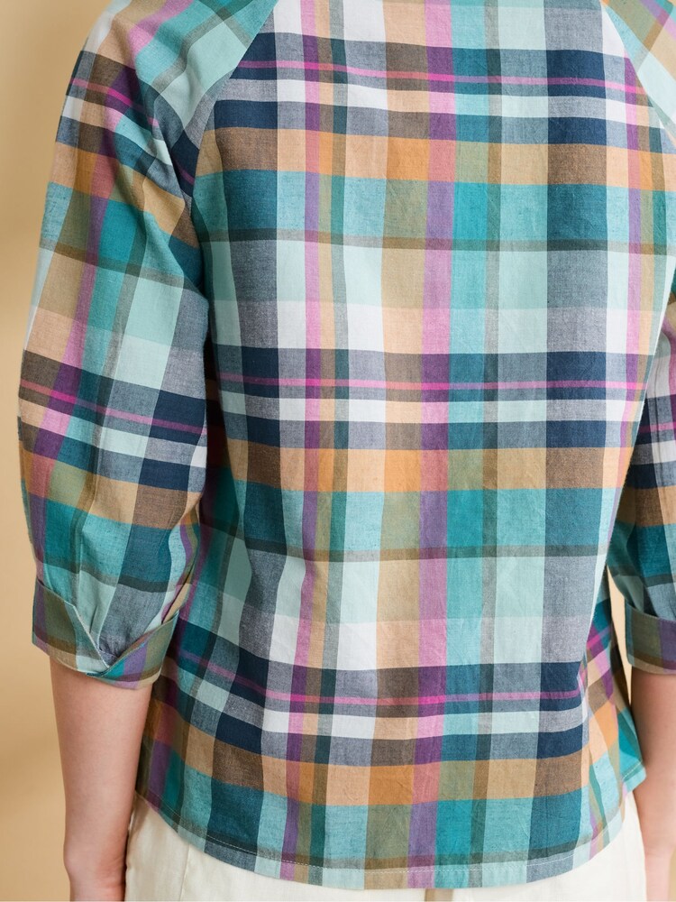Seasalt Cornwall Multi Bryn Checked Blouses - Image 2 of 5