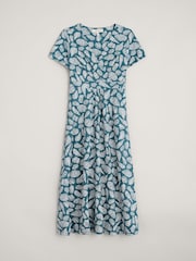 Seasalt Cornwall Blue Chapelle Jersey Dress - Image 7 of 8