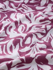 Seasalt Cornwall Purple Rose Trellis Wide Leg Jumpsuit - Image 5 of 5