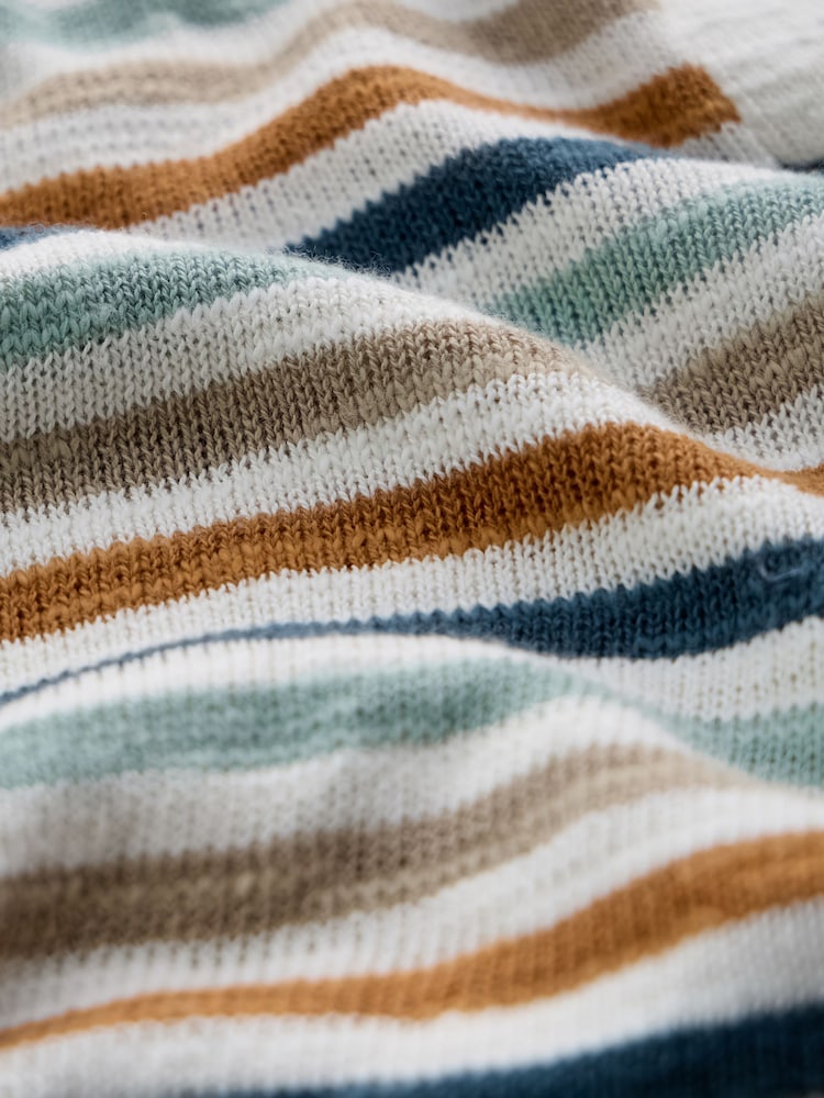Seasalt Cornwall – Gwynver – leichter Pullover aus Baumwoll-/Leinen-Mix mit V-Ausschnitt und Kragen - Bild 5 von 5