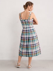Seasalt Cornwall Multi Alabaster Yarn Dye Dress - Image 4 of 9