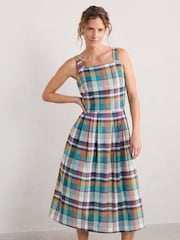 Seasalt Cornwall Multi Alabaster Yarn Dye Dress - Image 5 of 9