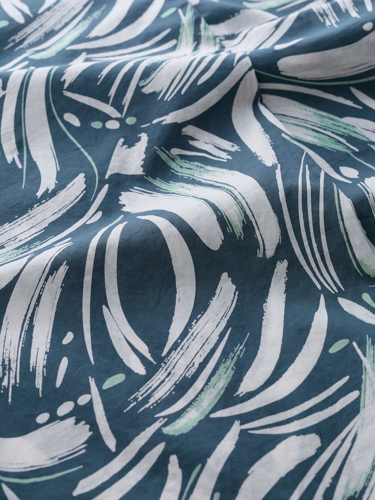 Seasalt Cornwall Blue Watercolour Sketch 3/4 Sleeve Top - Image 5 of 5