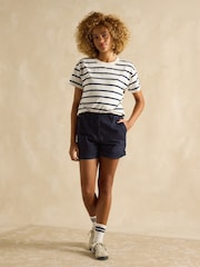Joules Chino Navy Shorts - Image 5 of 8