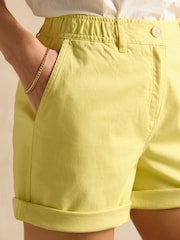 Joules Chino Yellow Shorts - Image 3 of 7