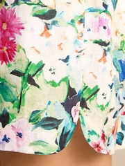 Floral multicolor - Joules Pull On 100% Linen Shorts - Imagen 5 de 8