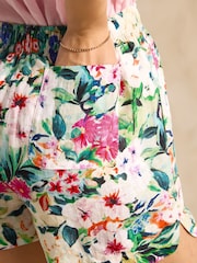 Floral multicolor - Joules Pull On 100% Linen Shorts - Imagen 6 de 8