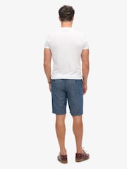 Superdry Blue Officer Chino Shorts - Image 2 of 7