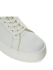 Dune London Grey Elusive Flatform Lace-Up Spor Trainers - Image 6 of 6