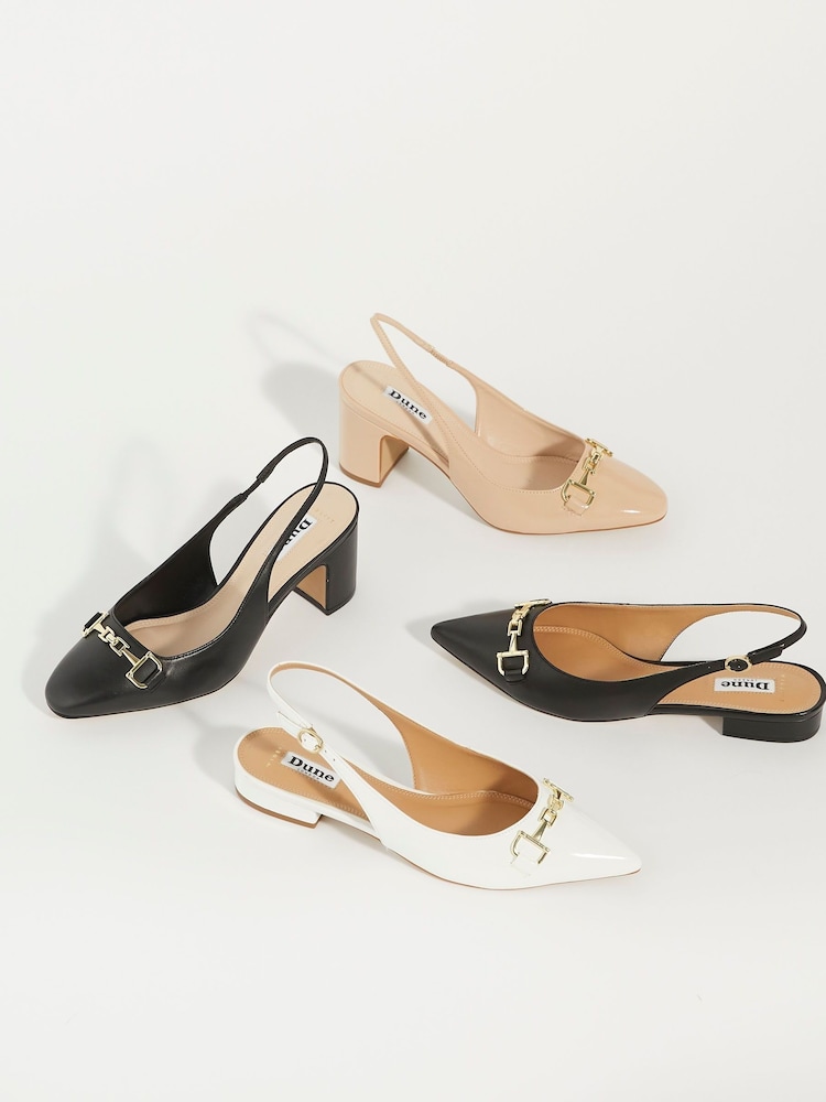 Dune London Hopeful z blagovno znamko-Snaffle-Trim Ballet čevlji - Slika 8 iz 8 Dune London Hopeful z blagovno znamko-Snaffle-Trim Ballet čevlji - Slika 8 iz 8