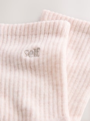 Oatmeal - Self. ស្រោមជើងកជើង Cushion Sole 7 កញ្ចប់ - រូបភាព 8 នៃ 8