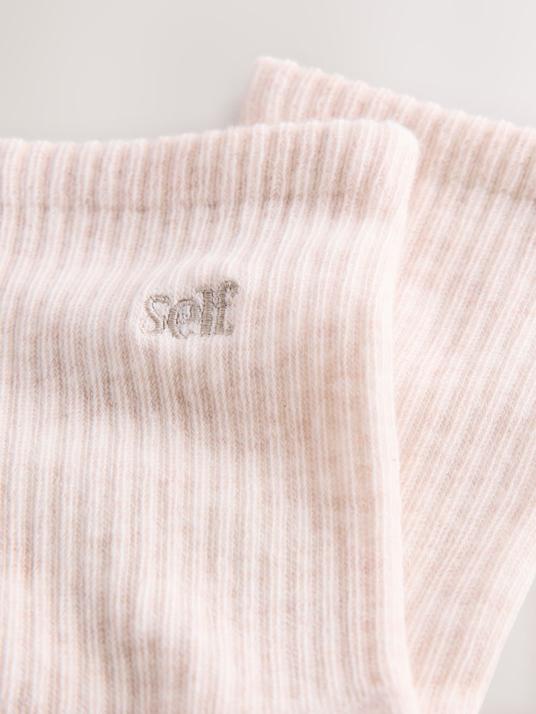 Oatmeal - Self. ស្រោមជើងកជើង Cushion Sole 7 កញ្ចប់ - រូបភាព 8 នៃ 8
