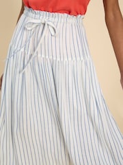 White Stuff EcoVero™ Seema Stripe Skirt - Bild 4 von 7