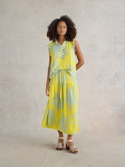 White Stuff Seema EcoVero™ Midi Skirt - Bild 1 von 7