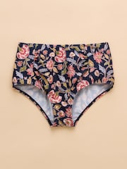 Joules Jasmine Navy Tankini Bottoms - Image 8 of 8