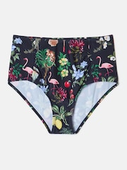 Joules Navy Blue Jasmine Tankini Bottoms - Image 6 of 6