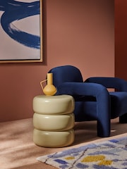 MADE.COM Ecru White Coen Side Table - Image 1 of 3