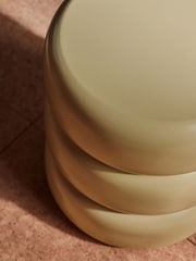 MADE.COM Ecru White Coen Side Table - Image 3 of 3